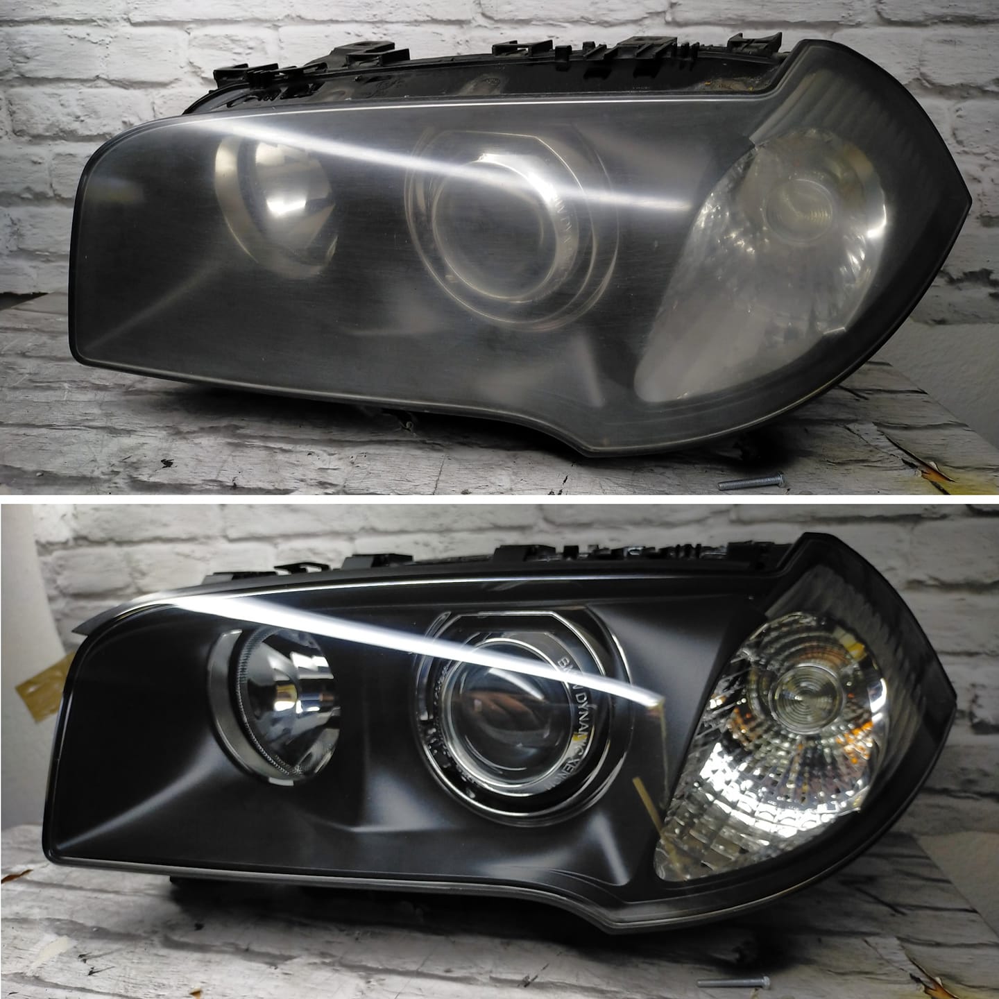 Fixing orange peel on sale on clear coat headlights